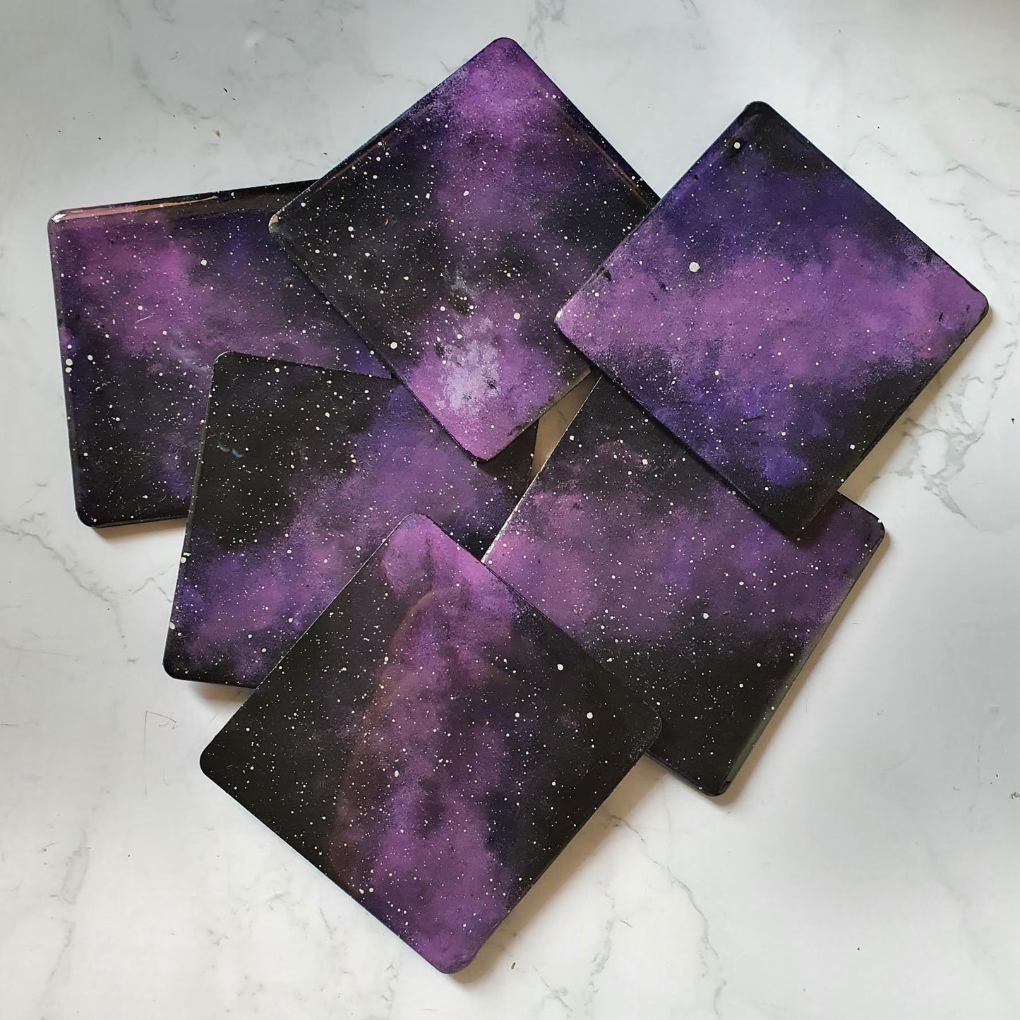 MDF Base Resin Coated Coasters