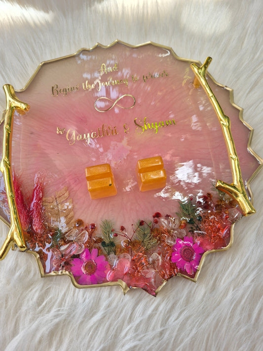 Agate Engagement Platter