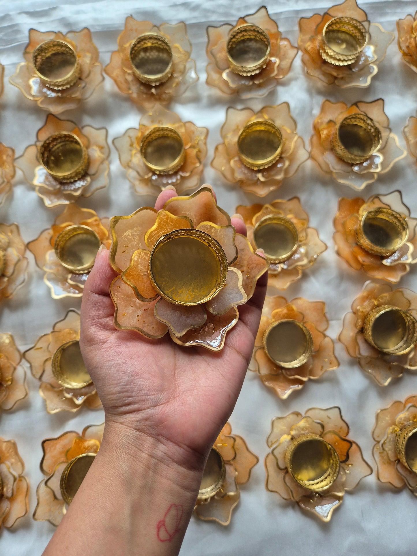 Floral Tealight holder