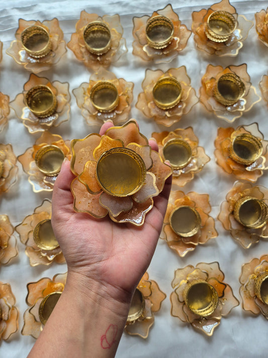 Floral Tealight holder