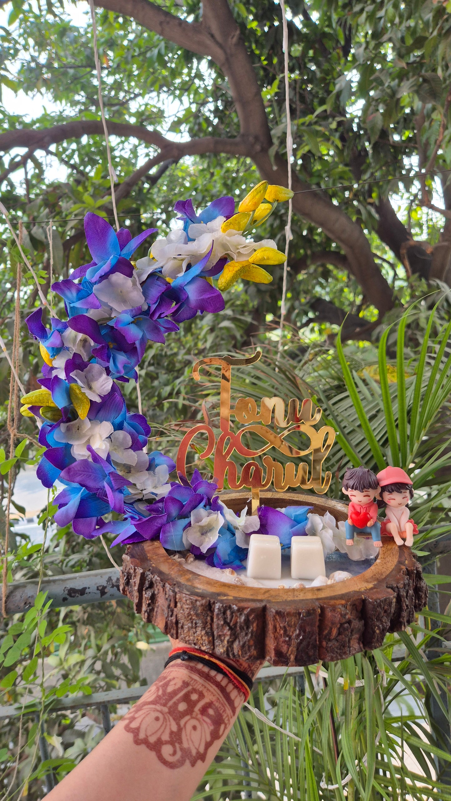 Ocean Orchid Engagement platter