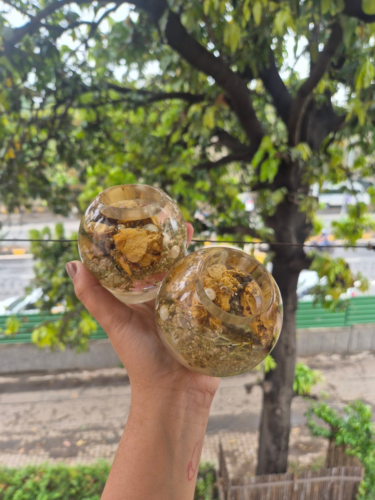 Spherical Tealight Holder