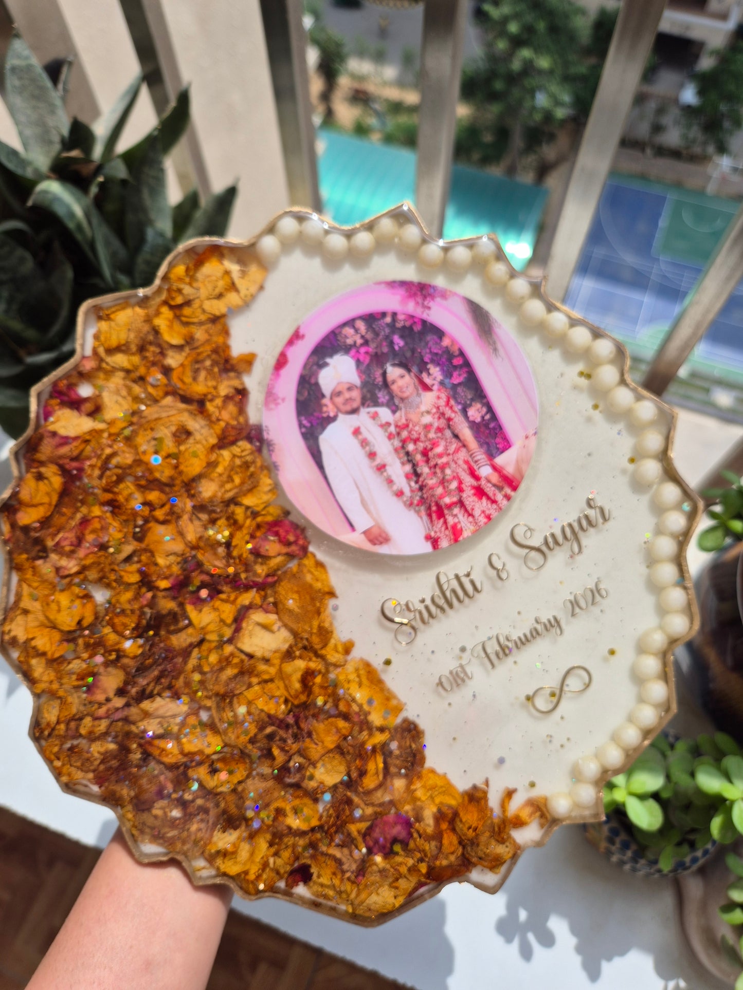 Resin Frame- Agate