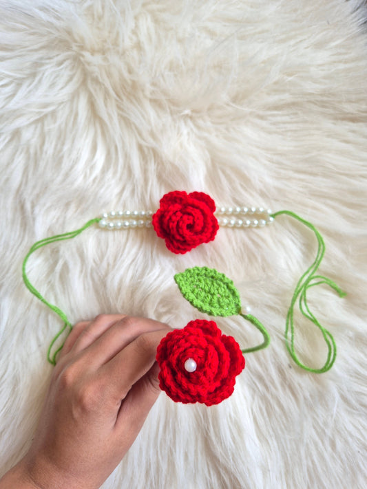 Rose Bracelet Rakhi