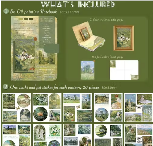 Aesthetic Scrapbook Journaling Kit