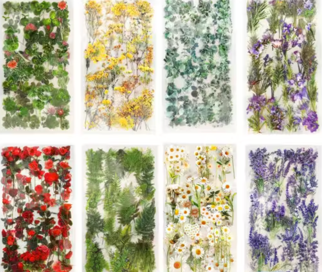 Natural Floral Series Stickers