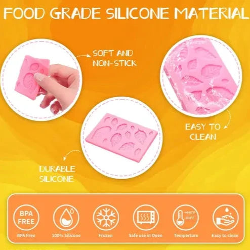 Floral Set of Moulds