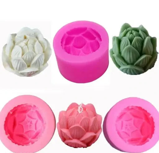 Lotus Shape Candle Mould