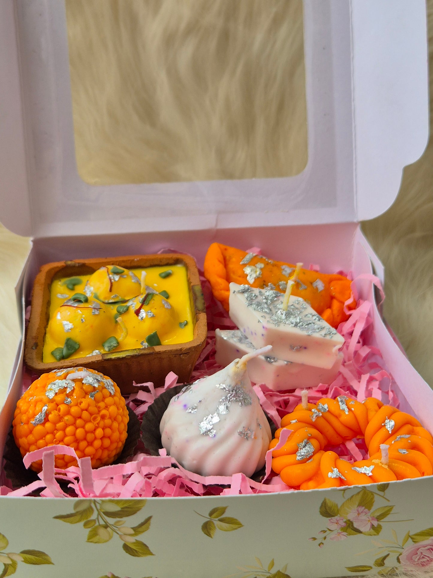 SMALL Mithai Candle Box