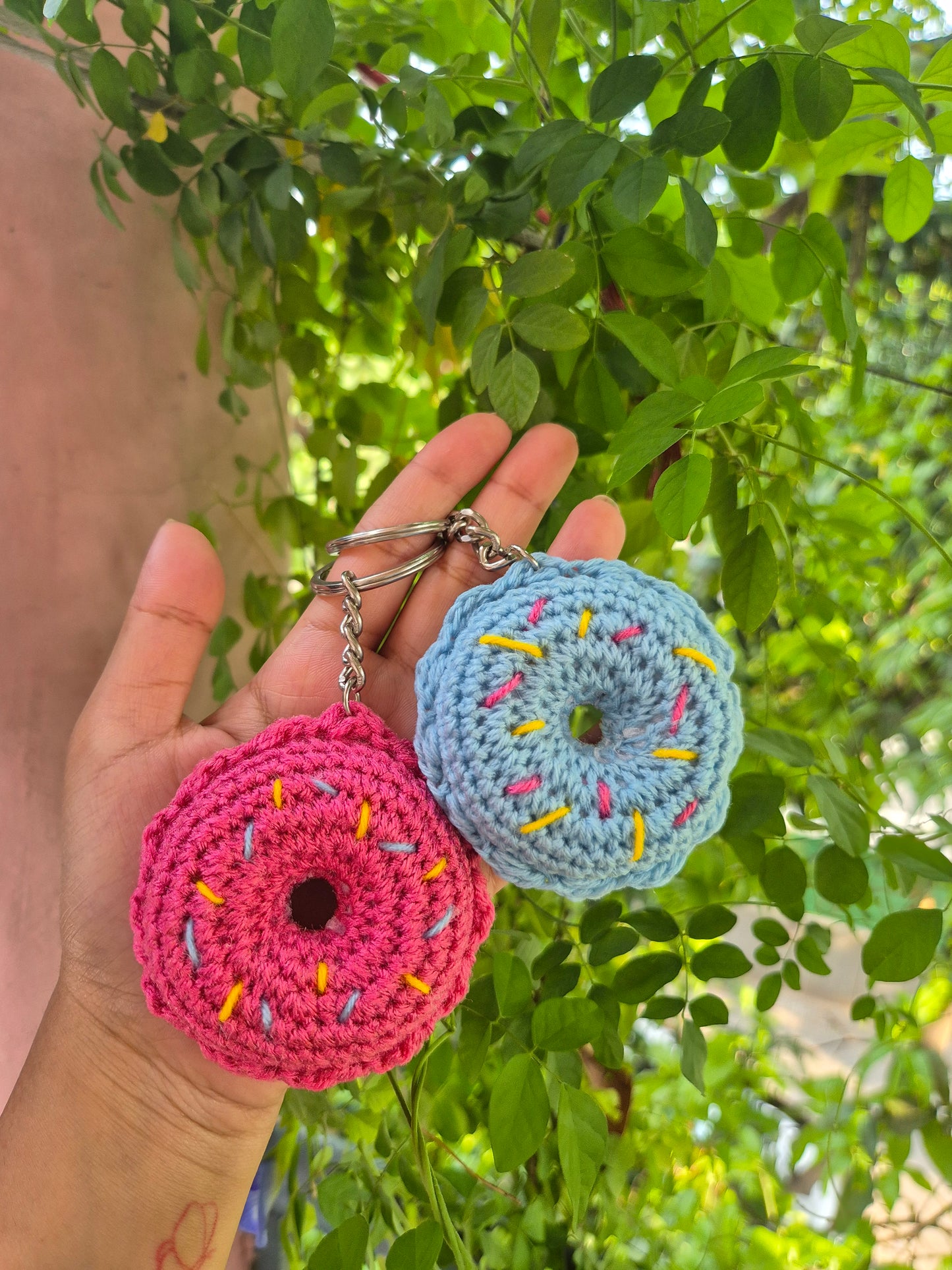Donut Keychain