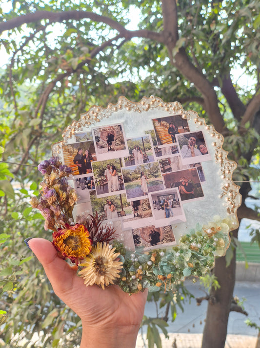 Picture Resin Frame- Agate*