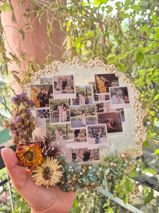 Picture Resin Frame- Agate*