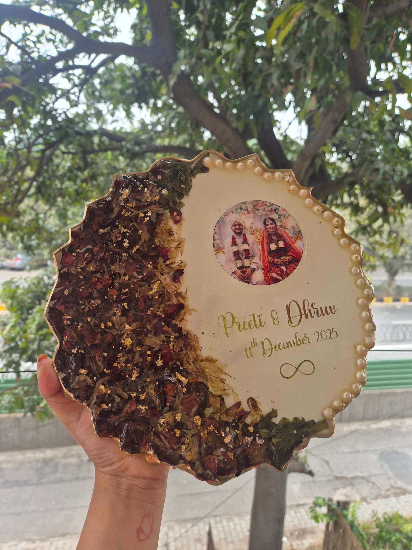 Resin Frame- Agate