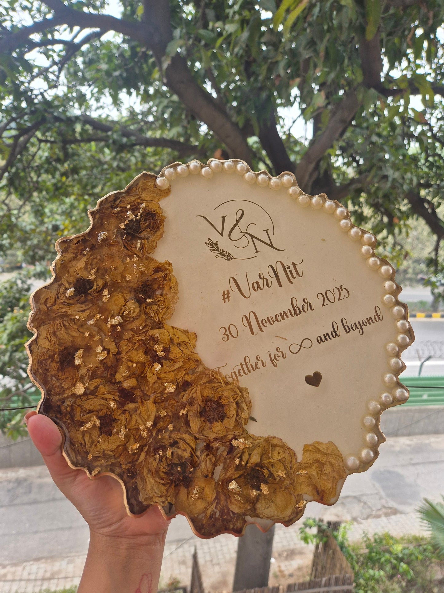 Resin Frame- Agate