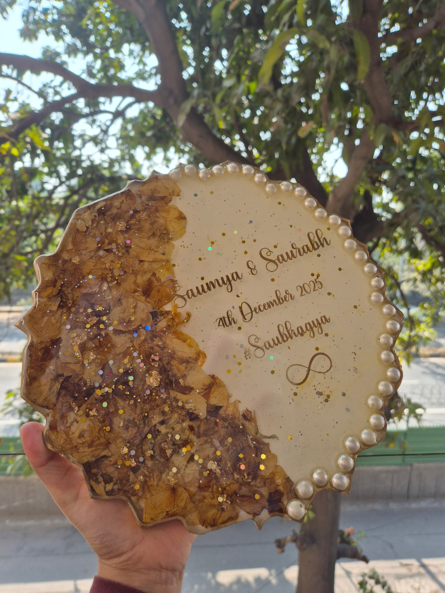 Resin Frame- Agate