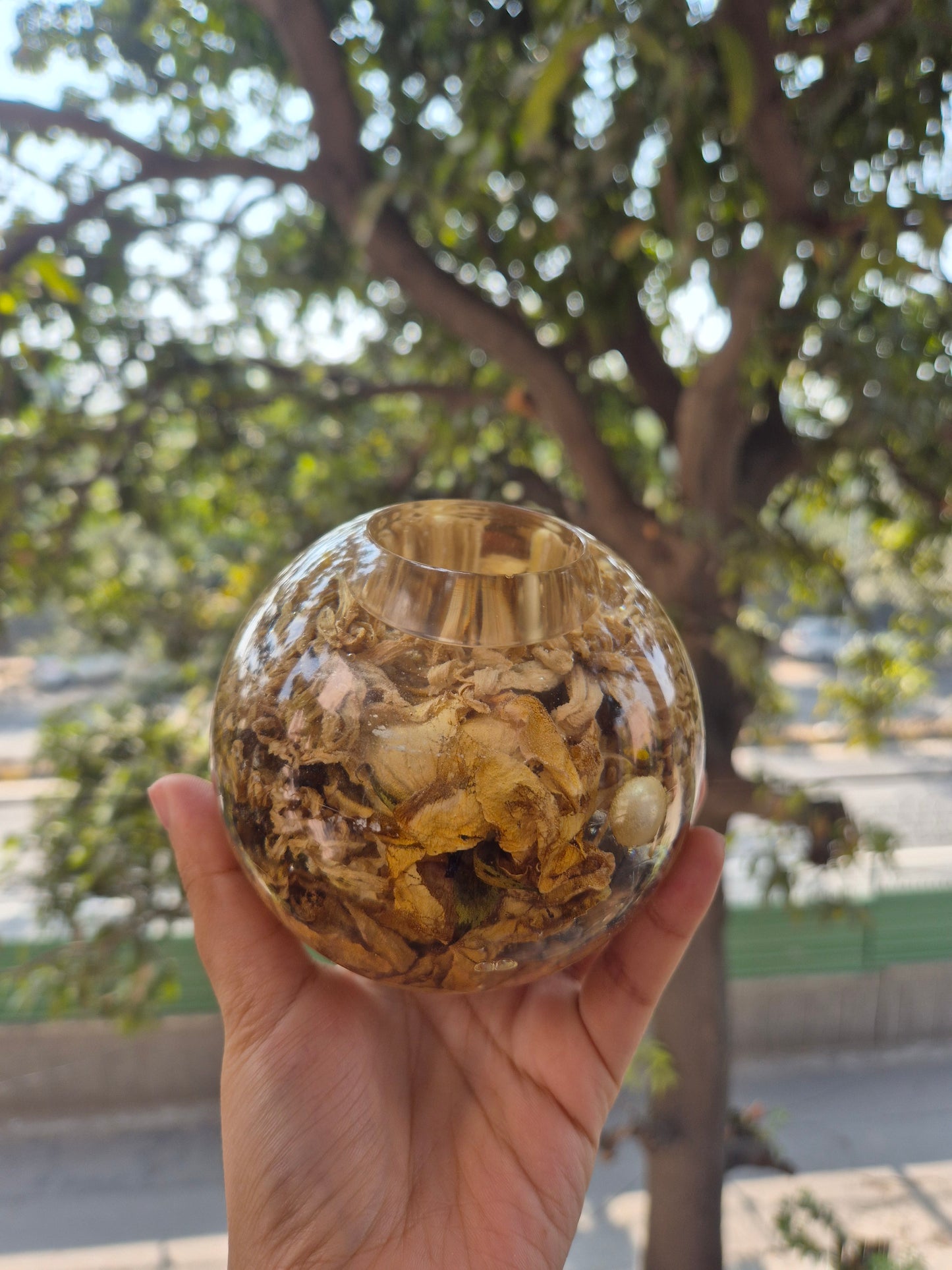 Spherical Tealight Holder