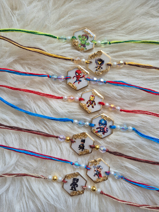 Resin Rakhi for Bhai