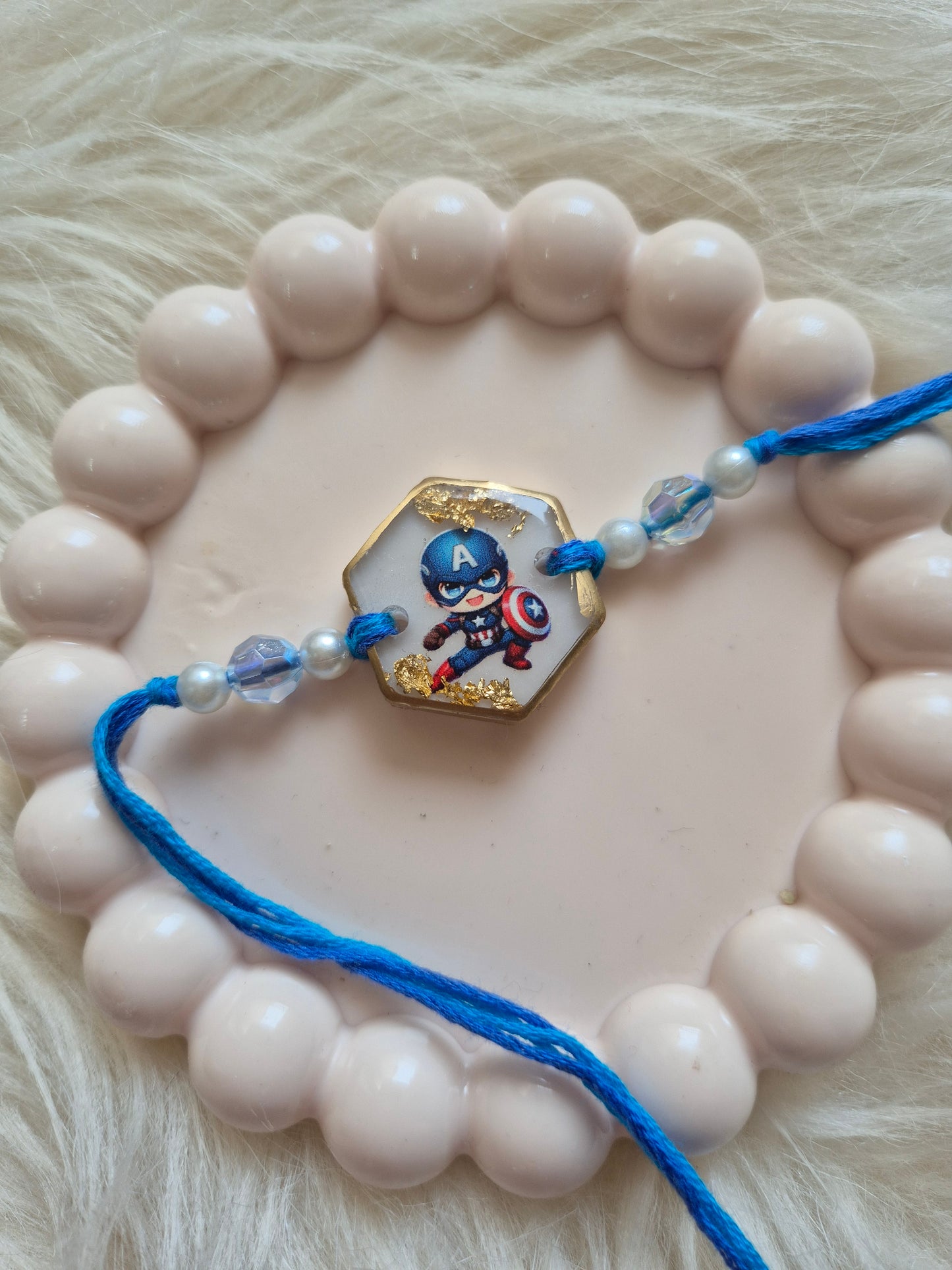 Resin Rakhi for Bhai