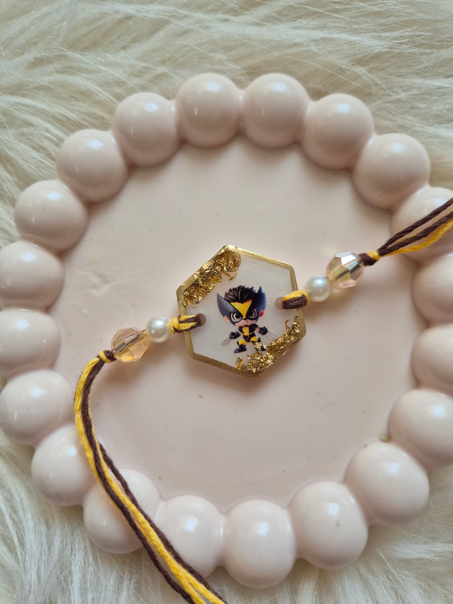 Resin Rakhi for Bhai
