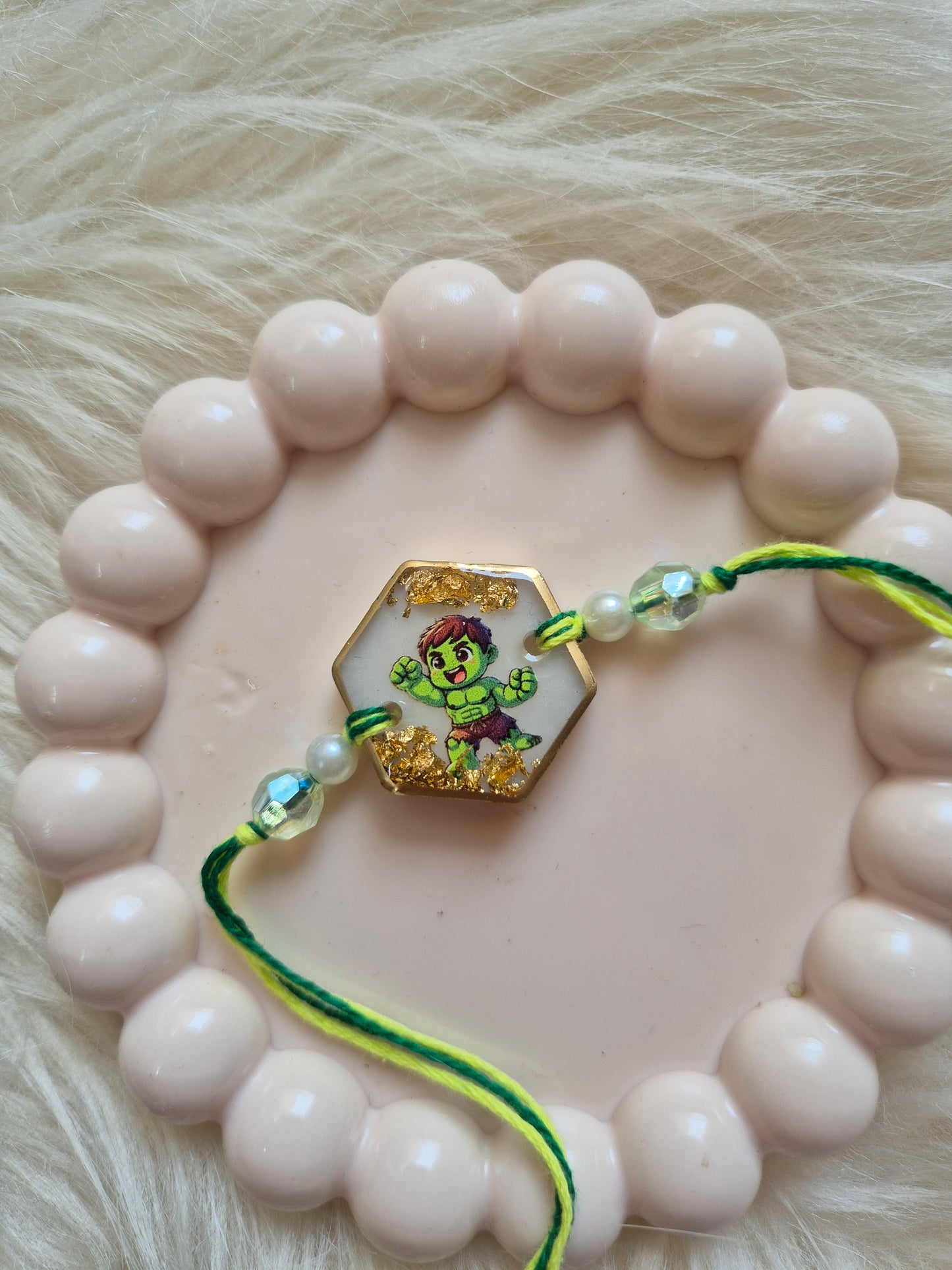 Resin Rakhi for Bhai