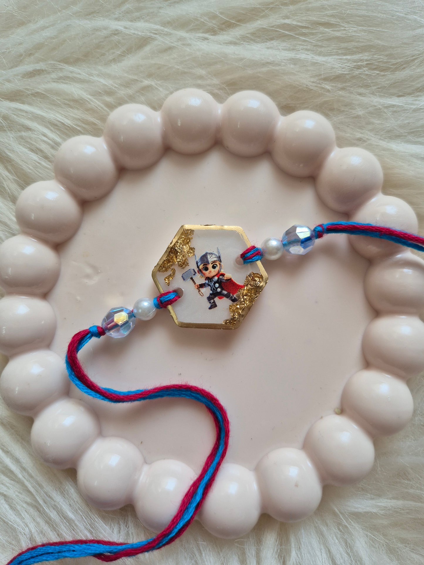 Resin Rakhi for Bhai