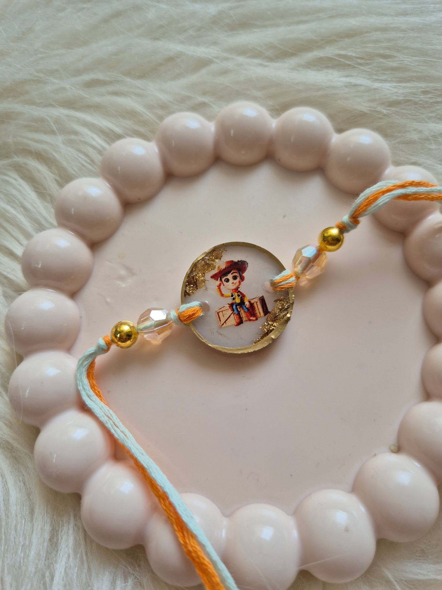 Resin Rakhi For Bhai