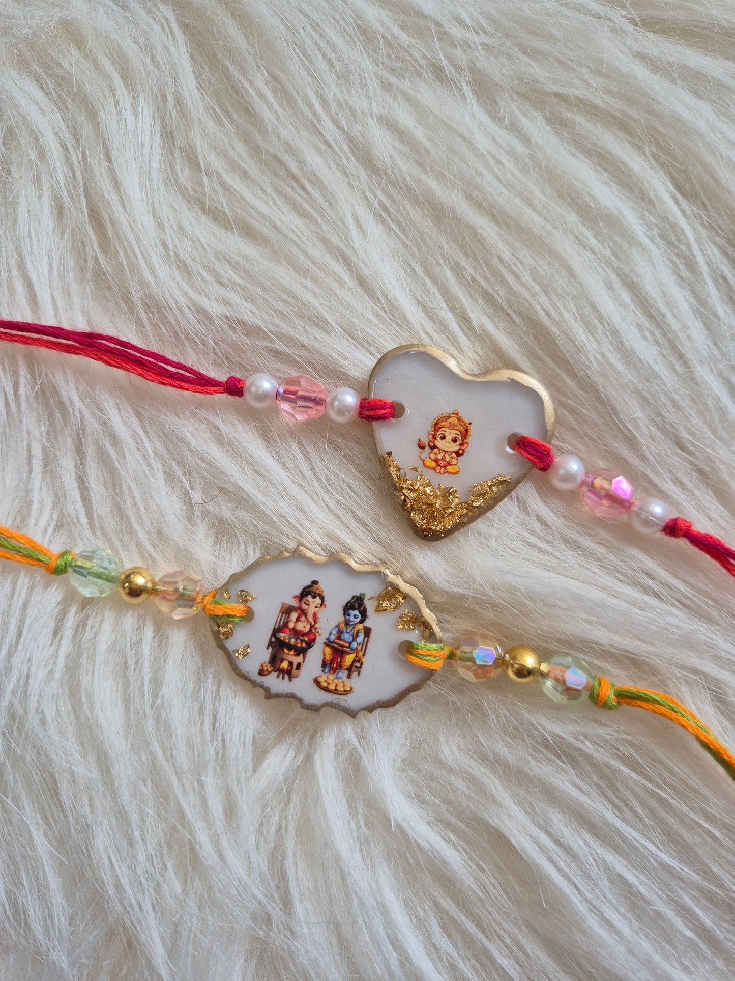Resin Rakhi for Bhai