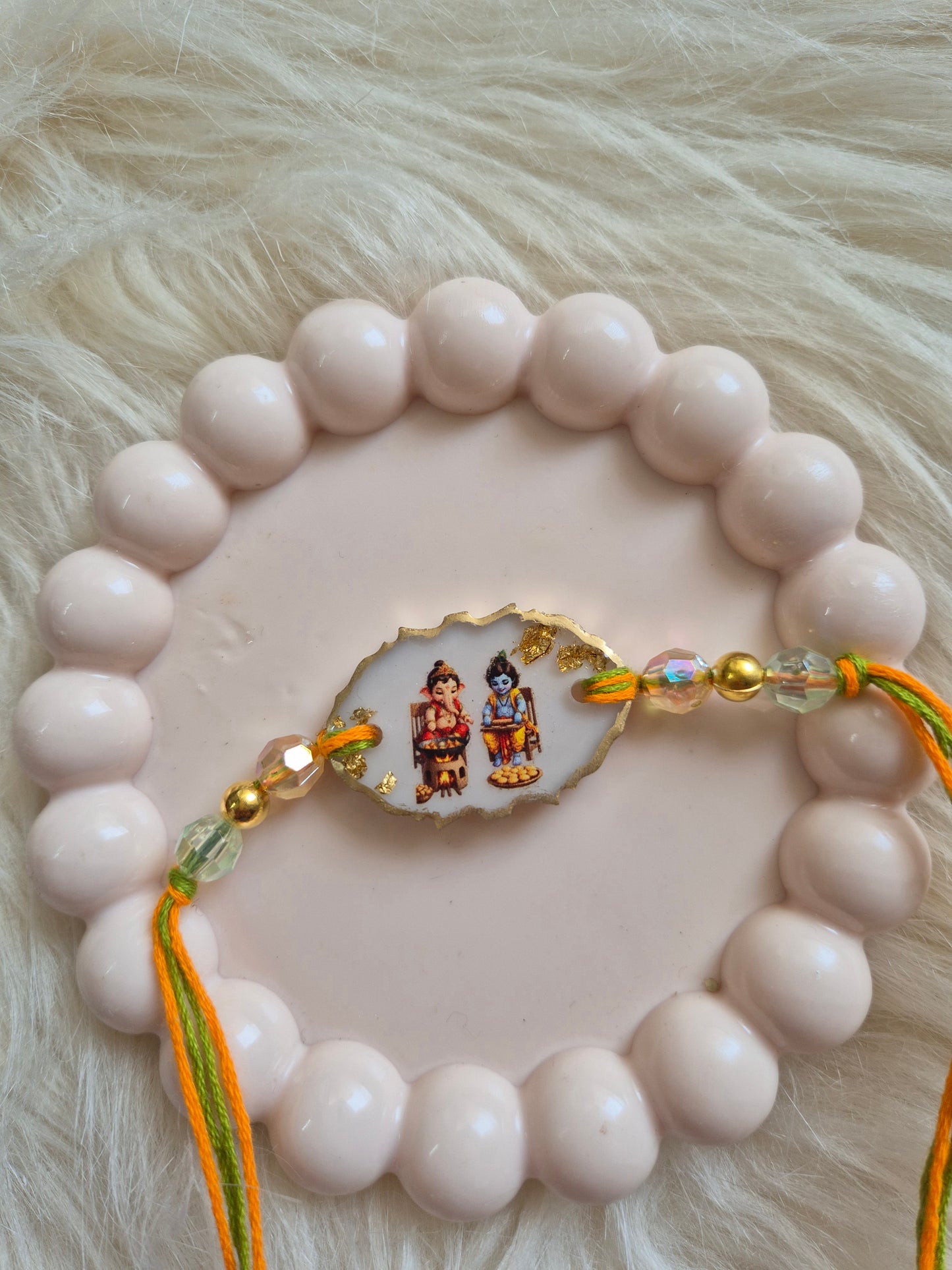Resin Rakhi for Bhai