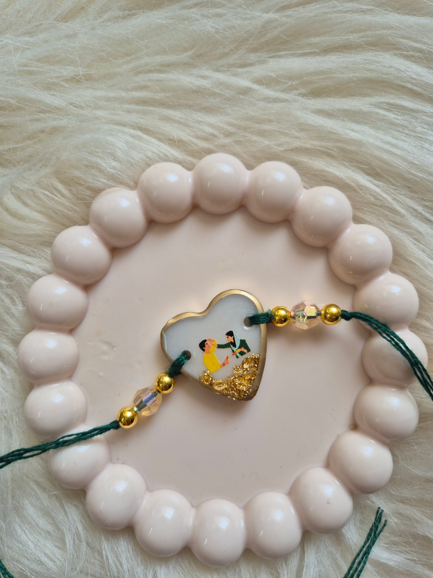 Resin Rakhi for bhai