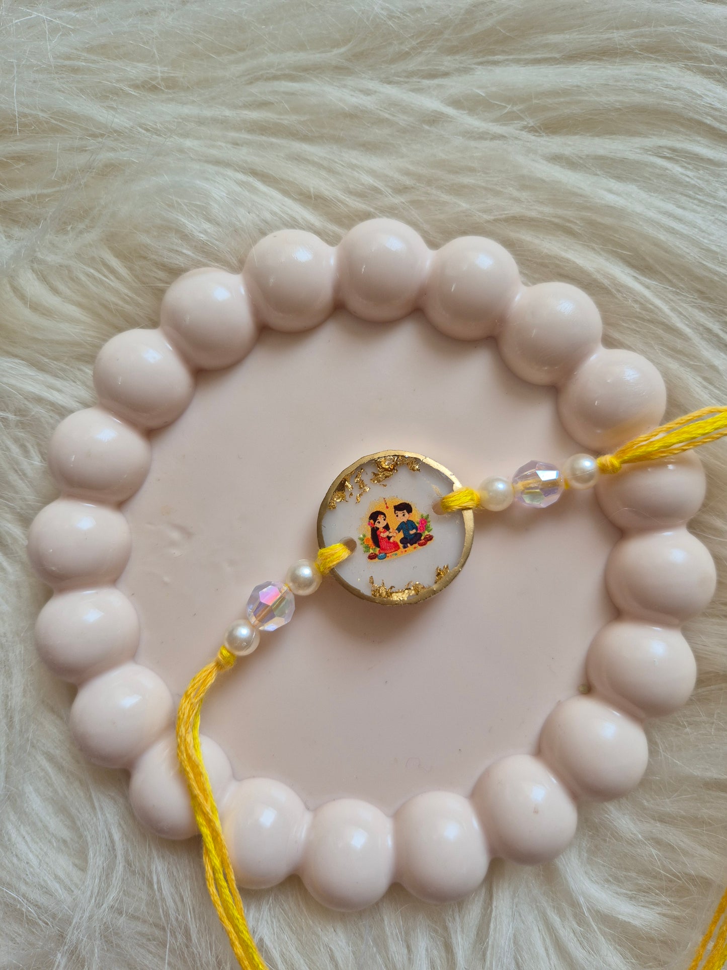 Resin Rakhi for bhai