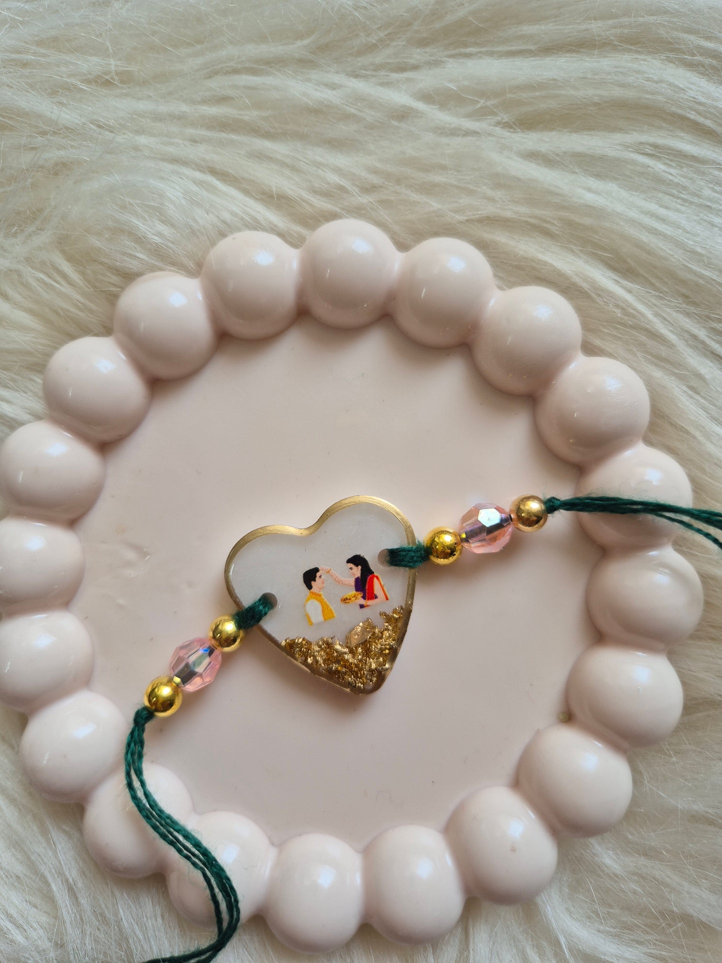 Resin Rakhi for bhai