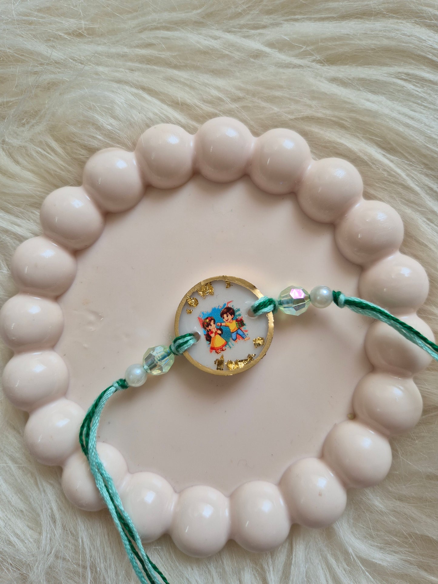 Resin Rakhi for bhai