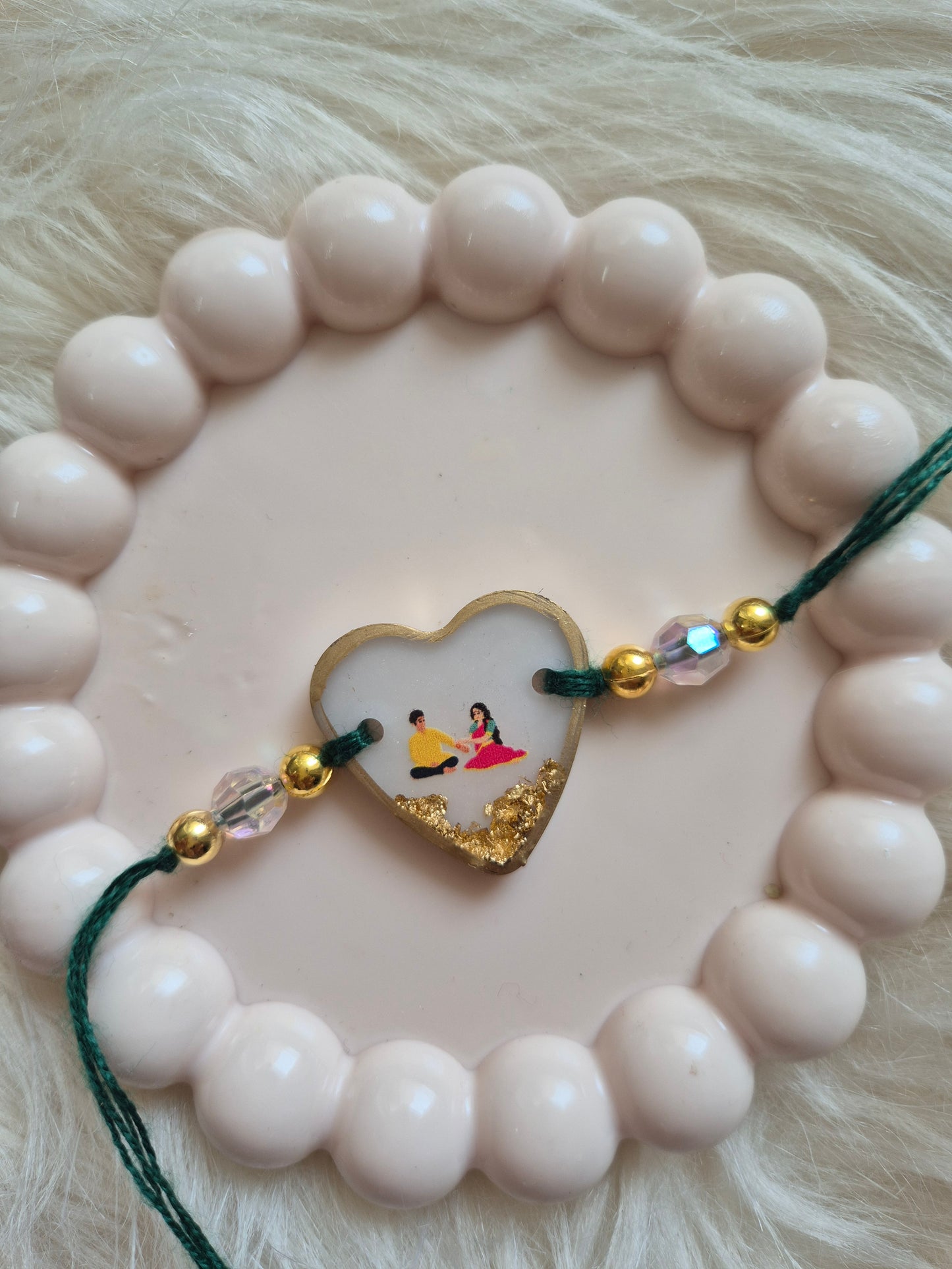Resin Rakhi for bhai