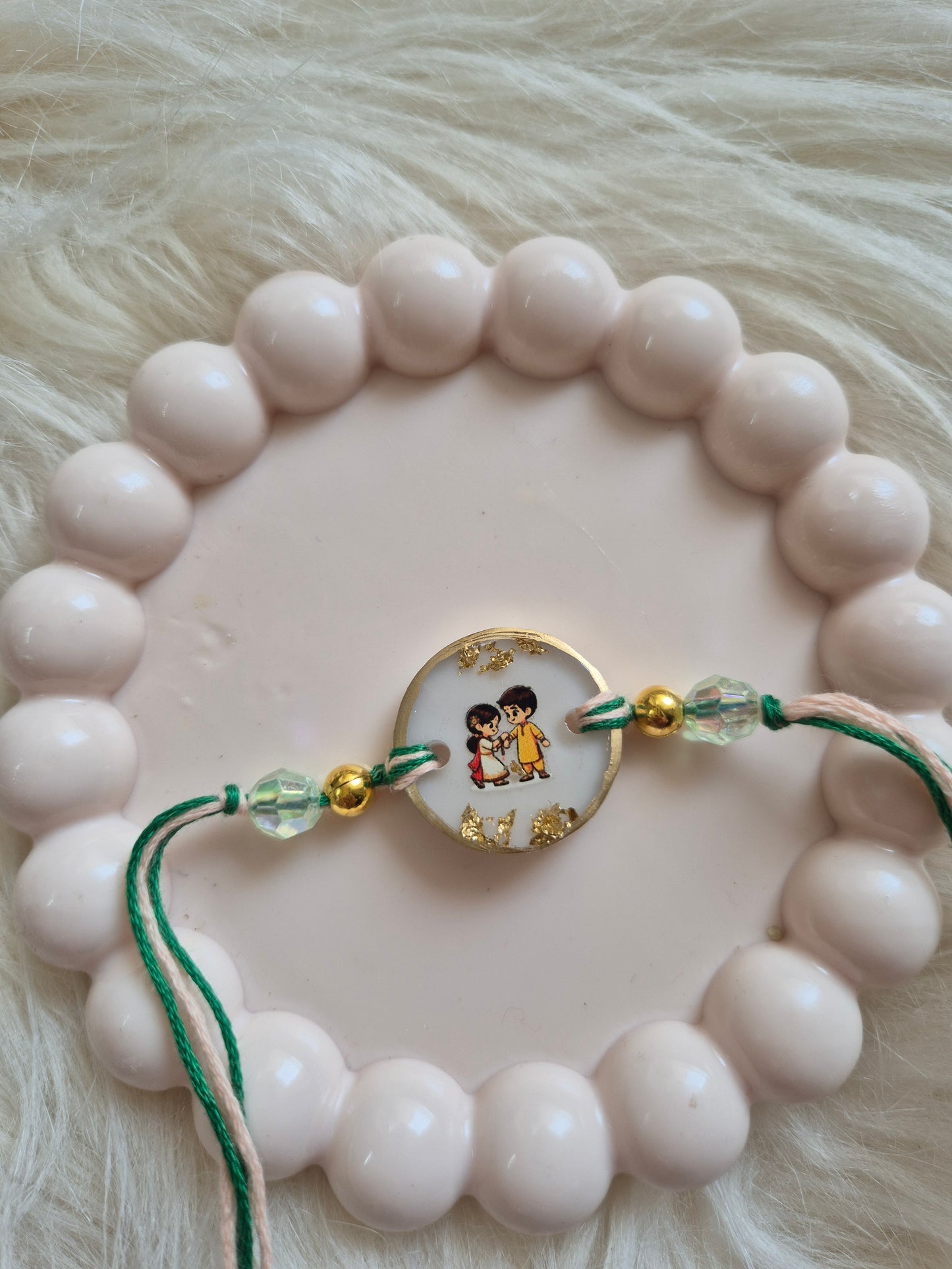 Resin Rakhi for bhai