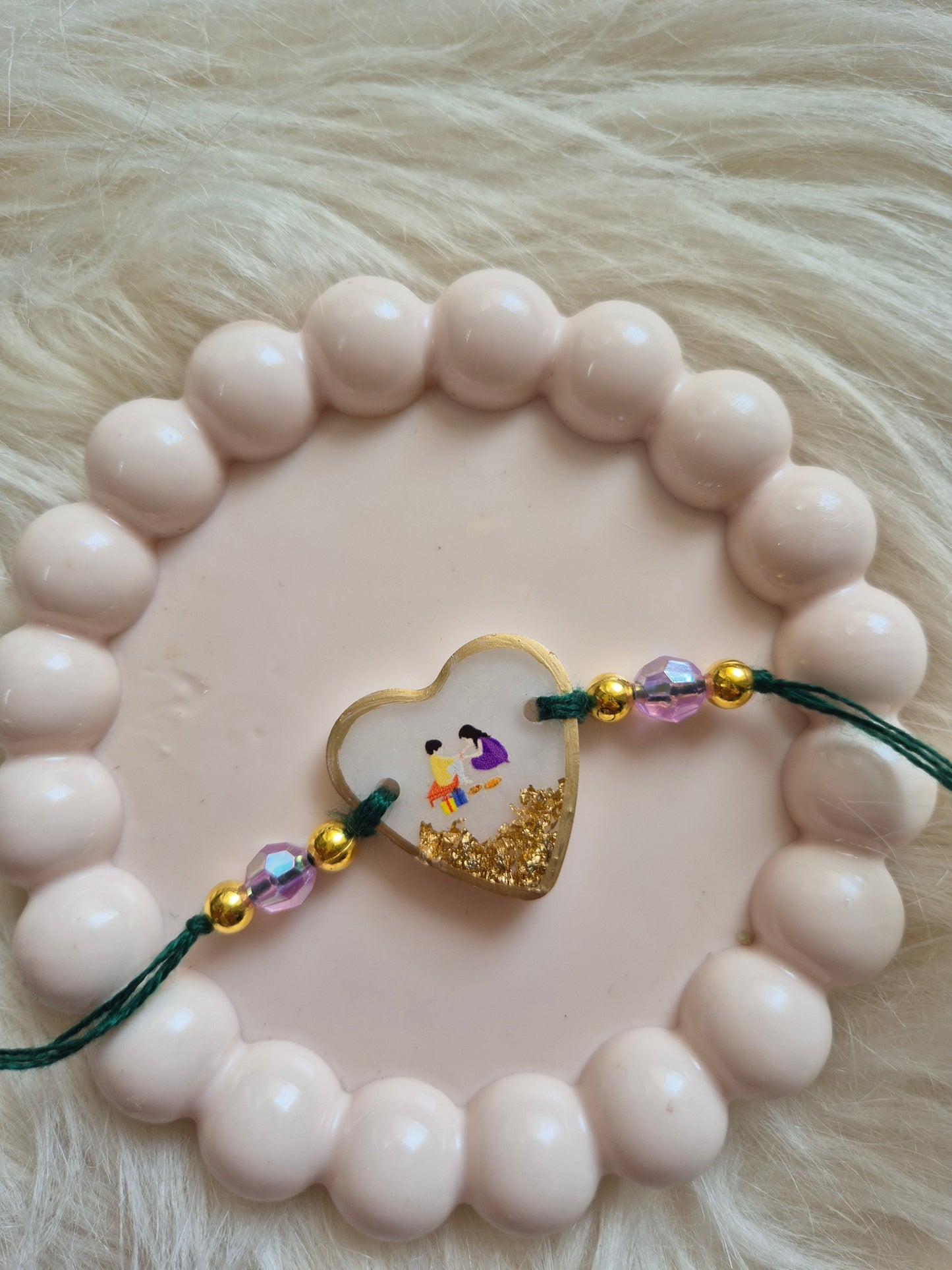 Resin Rakhi for bhai