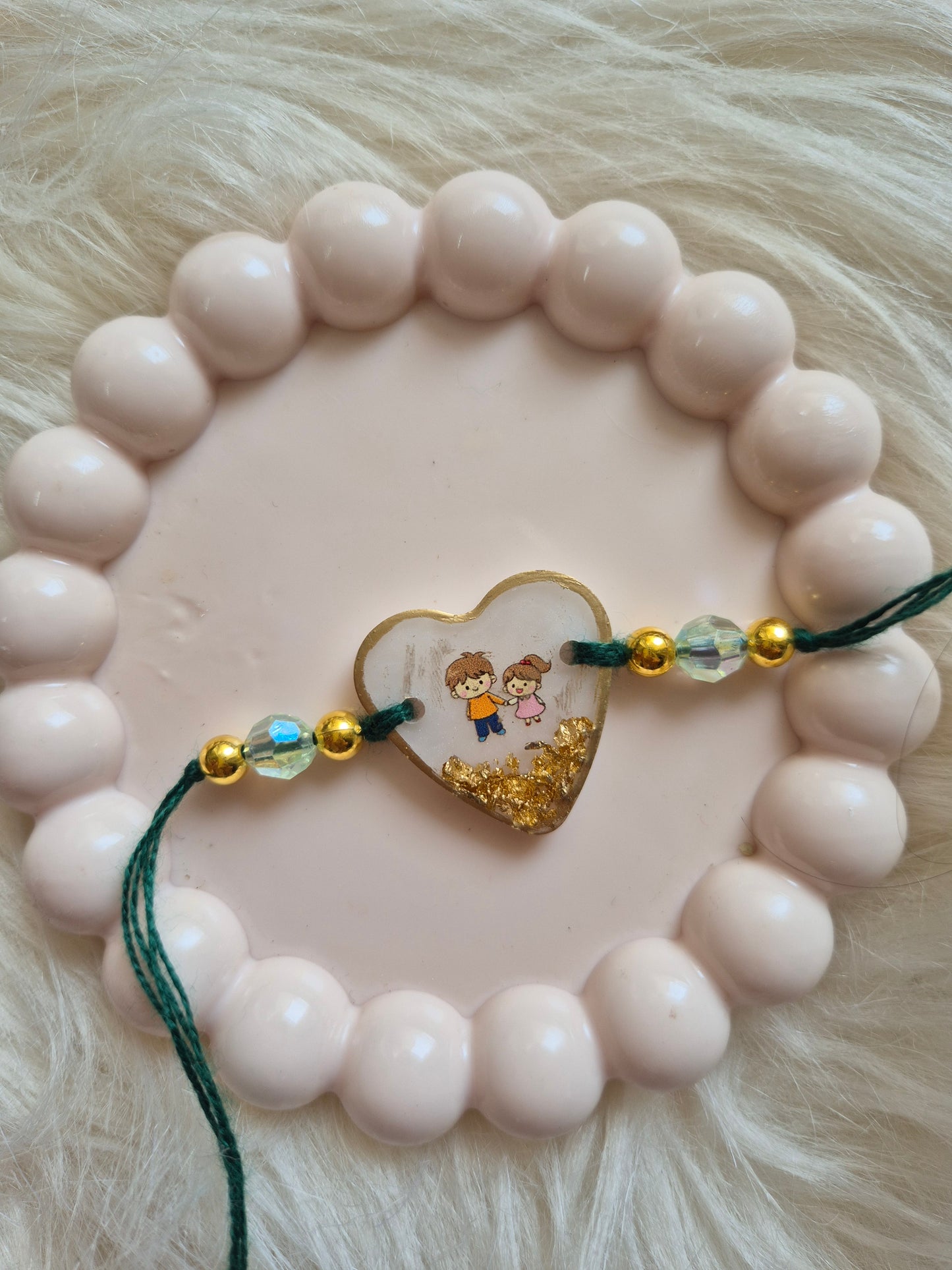 Resin Rakhi for bhai