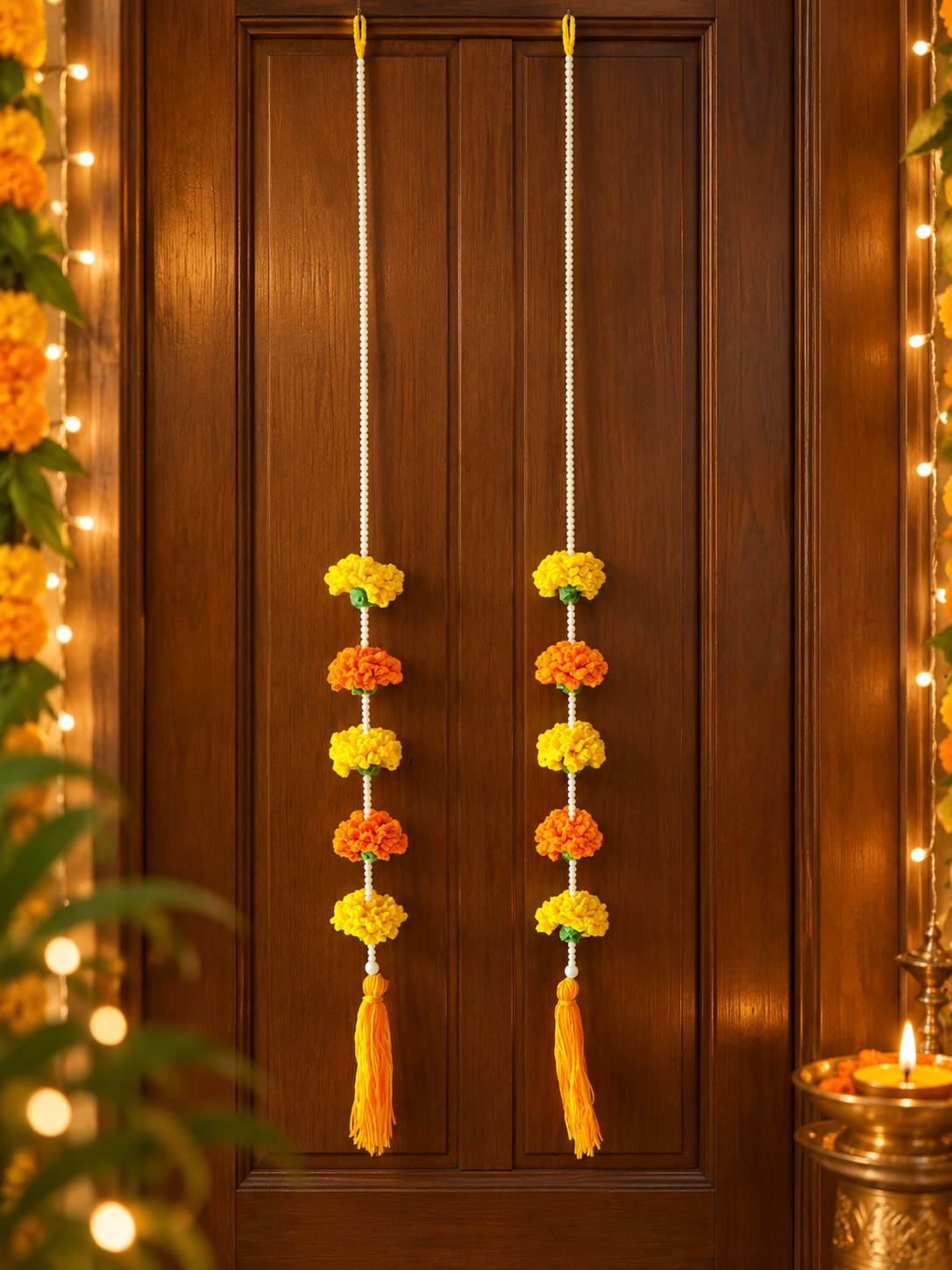 Marigold Door Hangings Pair