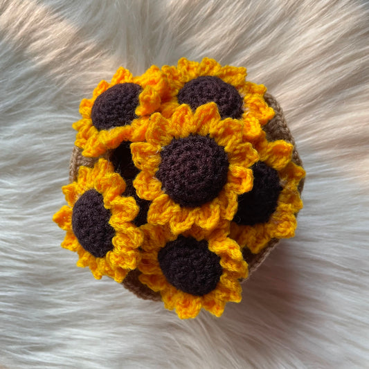 Sunflower Desk Basket