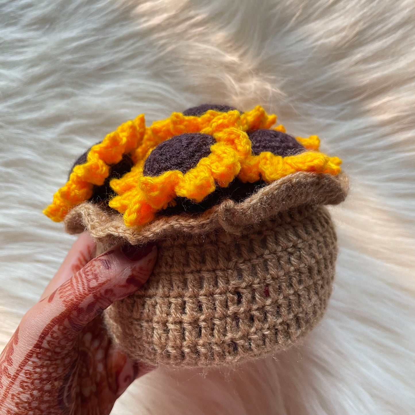 Sunflower Desk Basket