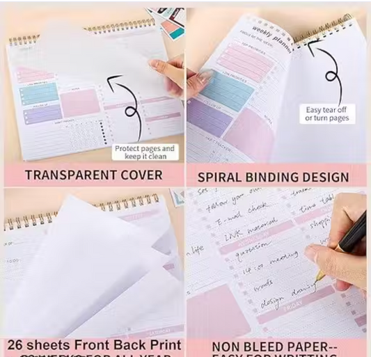 Weekly Planner Notepad