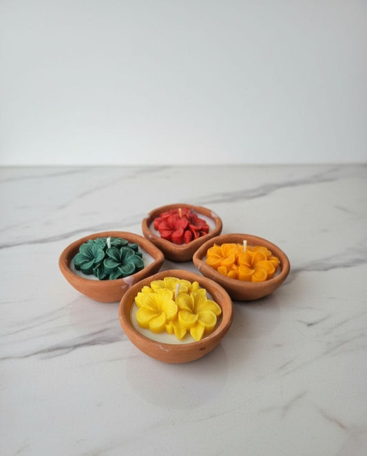 Diya Candles (Set of 4)