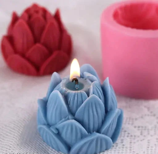 Lotus Shape Candle Mould